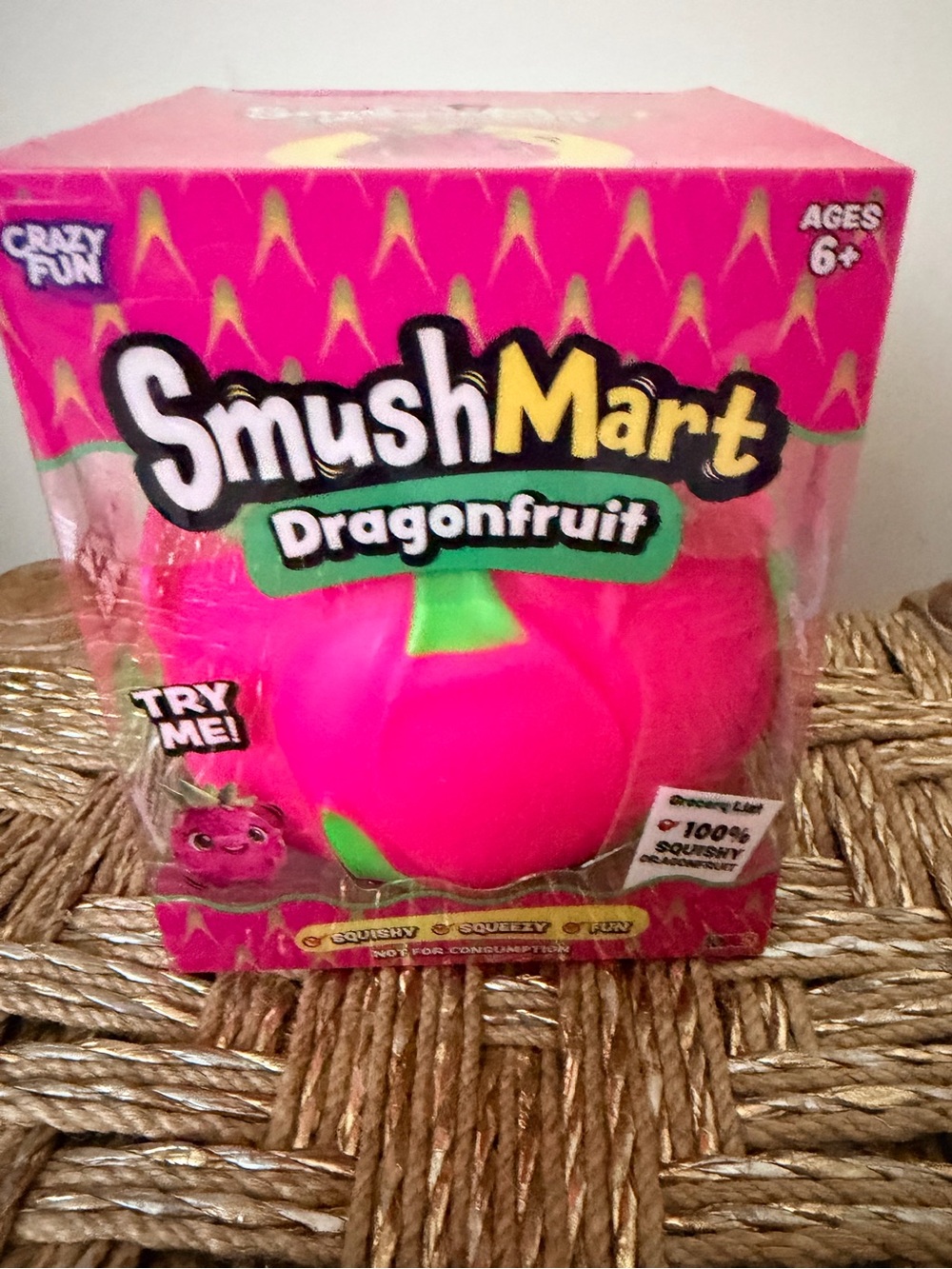 Smushmart Dragonfruit Squishy